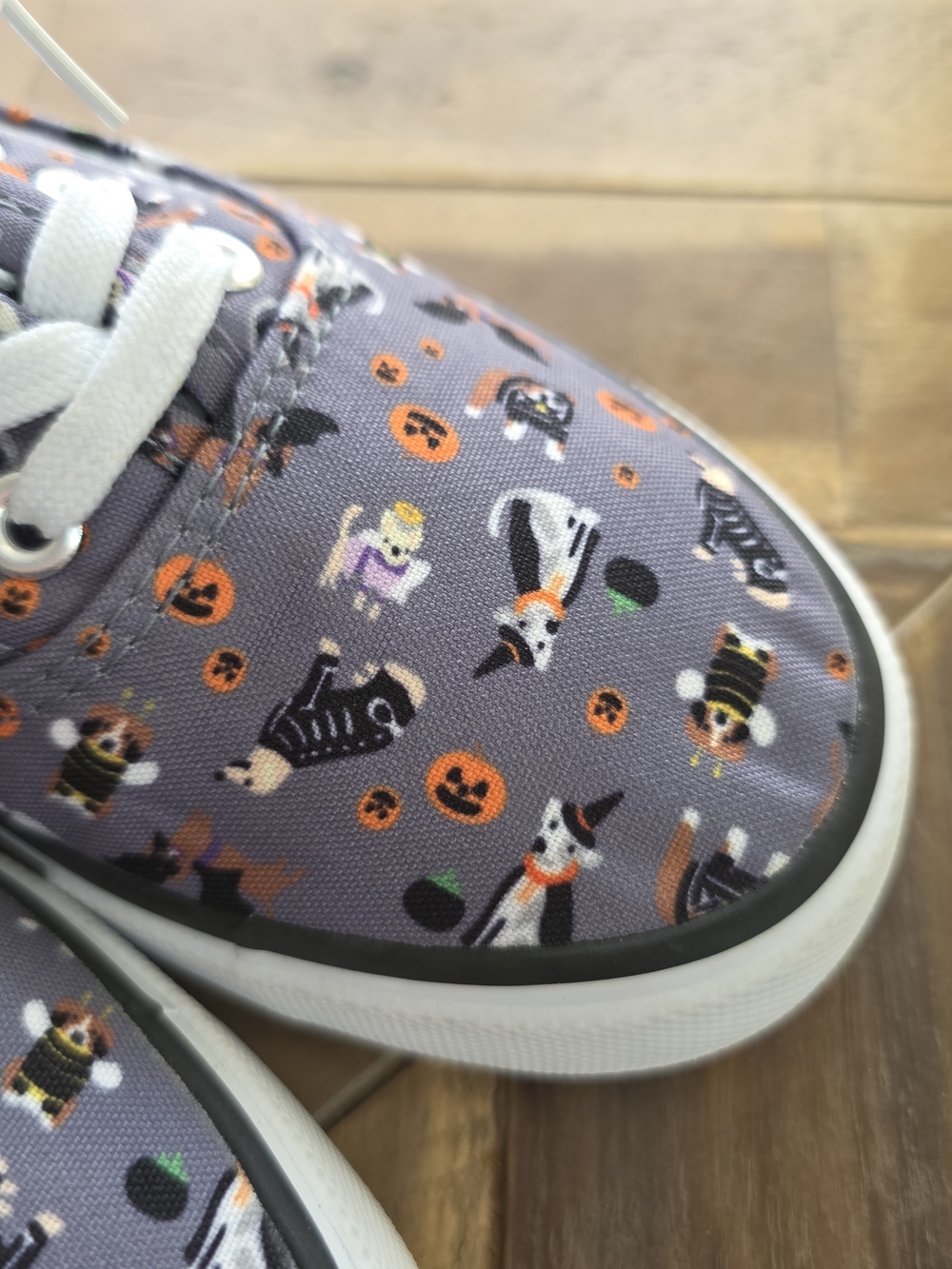 Women's Halloween Pet Sneakers, 8 - Picture 3 of 9